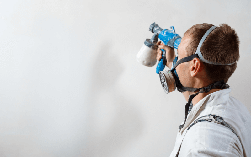 Interior Spray Painting-samsimonpainters