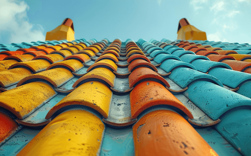 best Tile Roof Painting-samsimonpainters