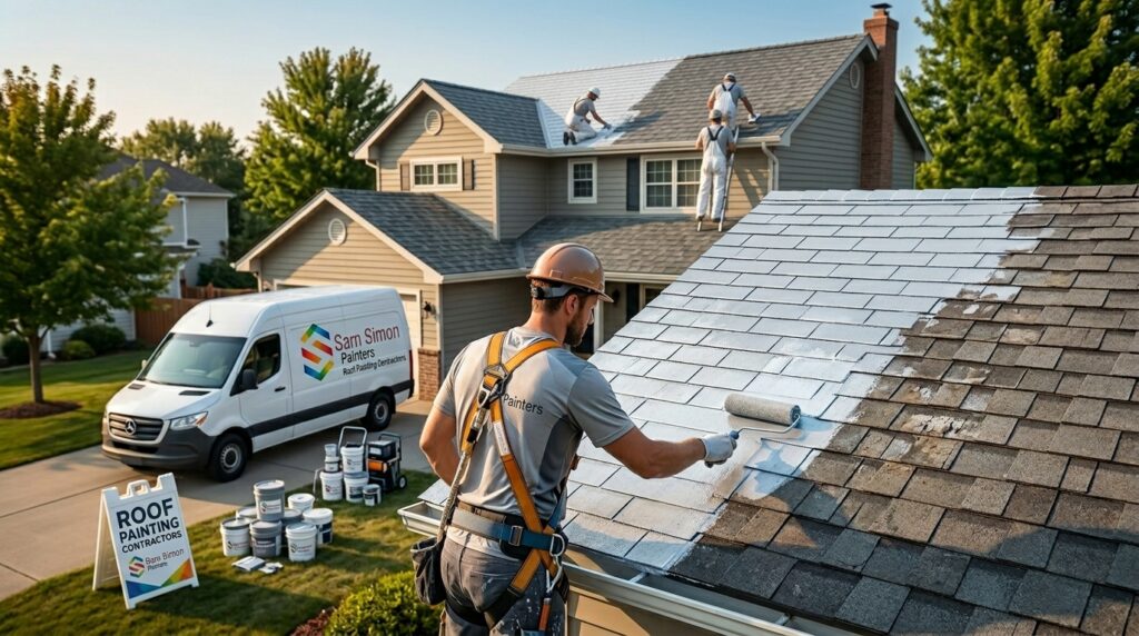 Melbourne roof painting 