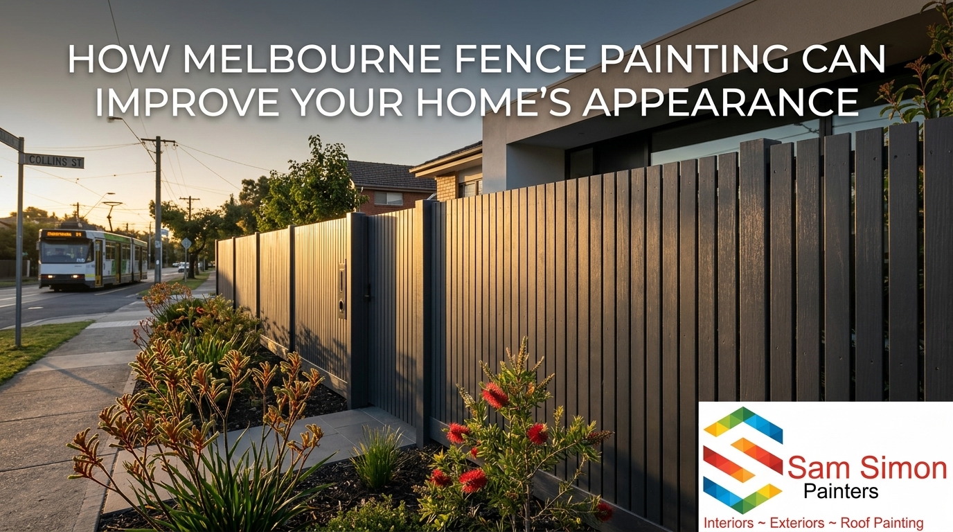 Melbourne Fence Painting