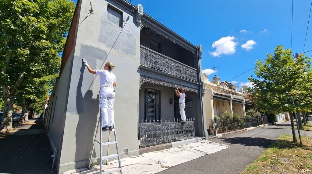 Melbourne Weather and Residential Exterior Painting