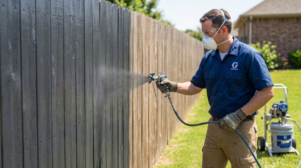 Melbourne Fence Painting
