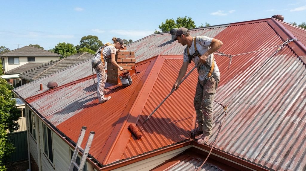Roof painters