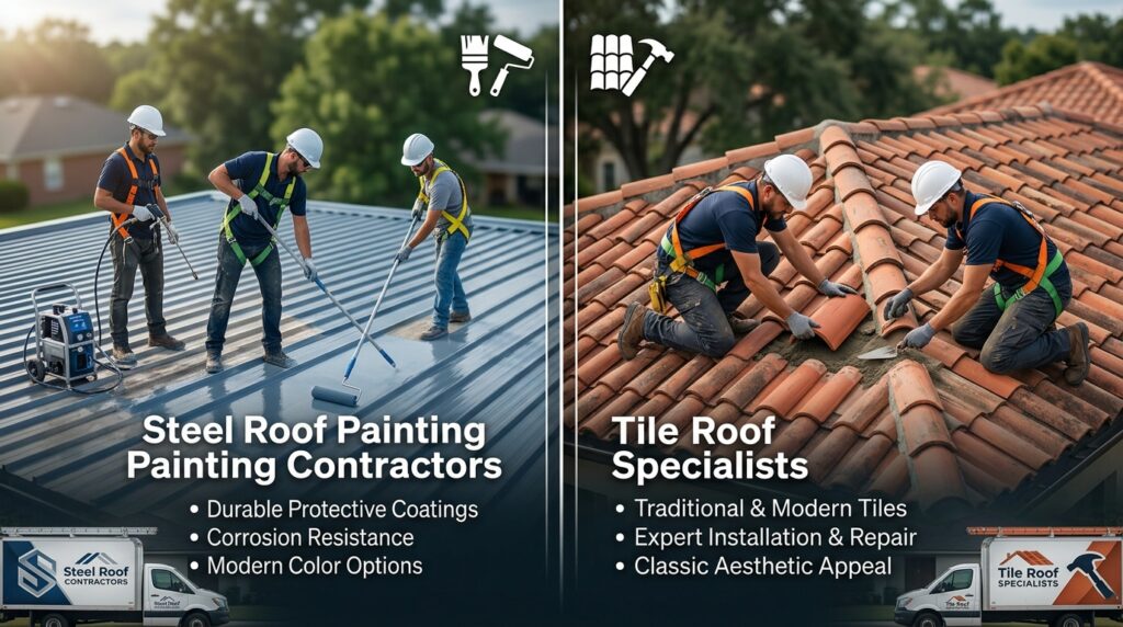 Roof Painting Contractors 