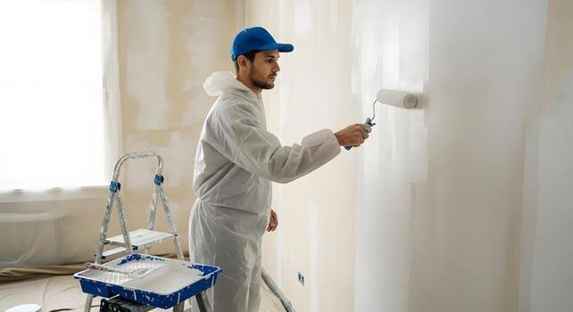 residential house interior painting