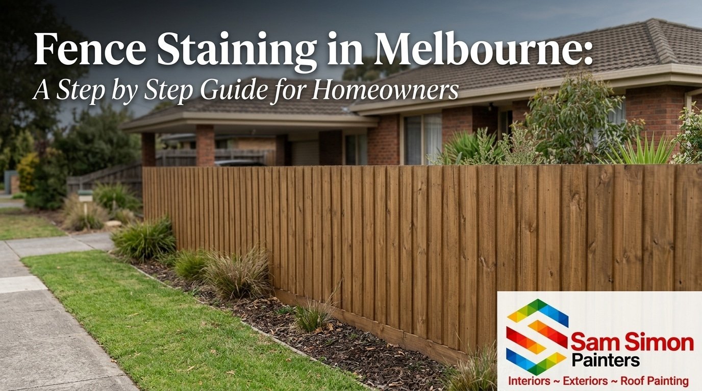 Fence Staining